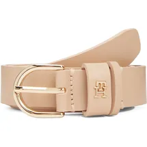 Tommy Hilfiger Damengürtel Leder 2,5 cm Lila 115