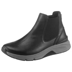 Chelseaboots GABOR ROLLINGSOFT, Damen, Gr. 39, schwarz, Kalbsleder, sportlich, Schuhe, mit sportiver Sohle