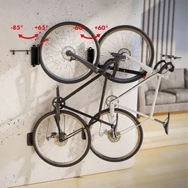 Maclean Brackets Fahrrad-Wandhalterung schwarz