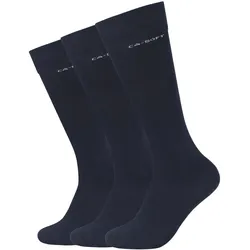 3er Pack camano ca-soft Kniestrümpfe 0004 - navy 39-42