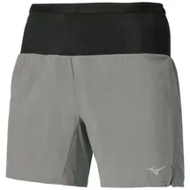 Mizuno multi pocket shorts grau schwarz herren - L