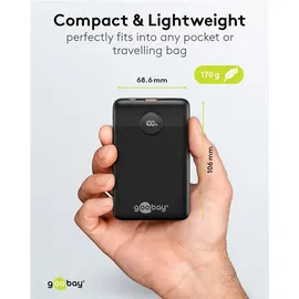 goobay Powerbank 10.000 mAh