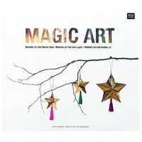 Rico Design Metallic Art Set Sterne Gold