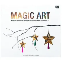 Rico Design Metallic Art Set Sterne Gold