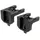 Cat Eye Rücklichthalterung Selle Royal-Clip SR-2 S - sichere Montage - Schwarz/Silber