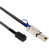 InLine Mini SAS HD Kabel, SFF-8643 zu SFF-8088, 1m