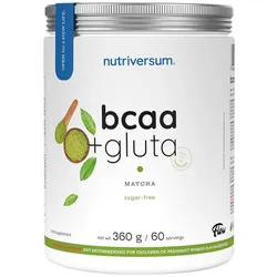 Nutriversum BCAA + GLUTA Sugar Free (360 g, Matcha)