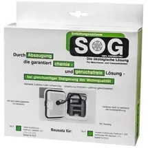 SOG TT WC-Entlüftung für Trockentrenntoilette Türvariante Weiß