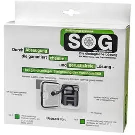 SOG TT WC-Entlüftung für Trockentrenntoilette Türvariante Weiß