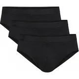 CALIDA Natural Benefit Slip schwarz S 3er Pack