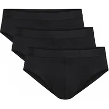 CALIDA Natural Benefit Slip schwarz S 3er Pack
