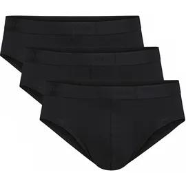 CALIDA Natural Benefit Slip schwarz S 3er Pack