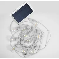 Licht-Erlebnisse Solarlichterkette Outdoor E27 LED 2700K warmweiß IP44 5m