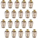 PUTEUS Anschlussverschraubung 1/2 Zoll Universal 20 x 2 mm 20 Stück