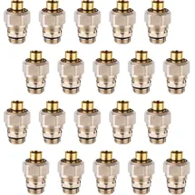 PUTEUS Anschlussverschraubung 1/2 Zoll Universal 20 x 2 mm 20 Stück