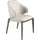 ac angel cerda Angel Cerdá Cremefarbener Kunstlederstuhl 5123