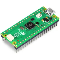 Raspberry Pi Pico 2, RP2350 Mikrocontroller-Board, mit Headern