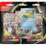 pokemon juego de cartas Mega-Entwicklung: Enton 1 holografische Promokarte + 3 Boosterpacks