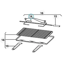 Dometic Grillspießhalterung - Dometic Ersatzteil-Nr. 407144009 - für Gasgrill