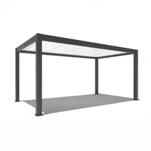 Weide Carport 3,00 x 5,30 m anthrazit
