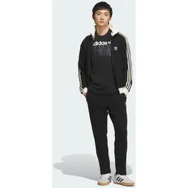 adidas Reißverschlusspullover Sweatshirt Schwarz XS