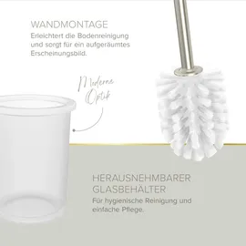 Lenz WC-Bürstengarnitur Noa Nickel