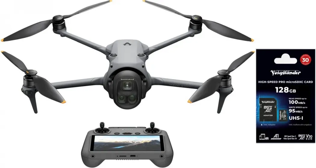 DJI Mavic 4 Pro + Voigtländer 128GB UHS-I| Dealpreis