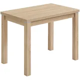 Niehoff Esstisch Sonoma Eiche rechteckig 60x76x90-150 cm ausziehbar , holzfarben , Maße B: 60 H: 76