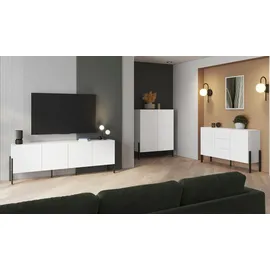 OTTO home Jukon 150 x 90 x 40 cm Weiß