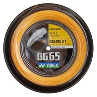 Yonex Bg 65 0.70mm (Allround+Haltbarkeit) orange 200m Rolle