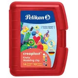 Pelikan Creaplast Knete 240 g 10 Farben
