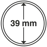 Leuchtturm Münzkapseln 39 mm,