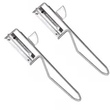 Fackelmann Sparschäler 2er Set Edelstahl