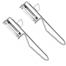 Fackelmann Sparschäler 2er Set Edelstahl