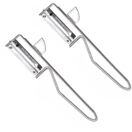 Fackelmann Sparschäler 2er Set Edelstahl