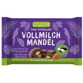RAPUNZEL Vollmilchschokolade mit ganzen Mandeln 100 g