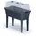 Prosperplast Respana Ecoline 74,9 x 36,8 x 77,7 cm Anthrazit