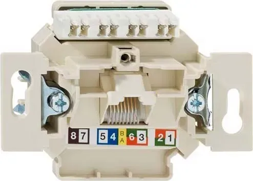 Rutenbeck Cat.6-Anschlussdose UAEClassEAiso8UUp0mK