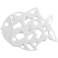 Wenko Stop-Sticker Badaccessoire-Set Weiß