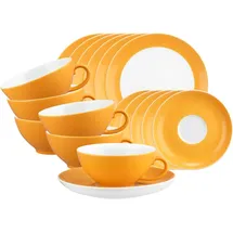 SELTMANN WEIDEN Liberty Pure Colors Teeservice 18-tlg. mango orange