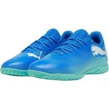 Puma Future 7 Play IT hyperlink blue/mint/puma white 40