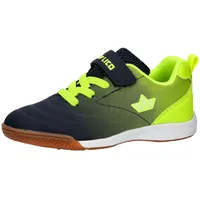 LICO Unisex Kinder Marlin Vs Hallenturnschuhe, Marine Lemon, 39