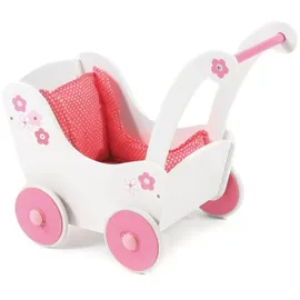 Bayer Chic 2000 Holz-Puppenwagen, Fiori,