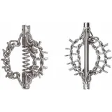 KS Tools Kettenschleuderkopf mit Spike-Kette, 3 Ketten Ø30mm,16mm