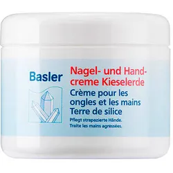 basler Nagel- und Handcreme Kieselerde Dose 125 ml