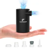 FLEXTAILGEAR EVO Pump, Tragbare Elektrische Pumpe,Luftmatratze Pumpe, Hoher Luftdruck von 4,5kPa, 3800mAh Akku,5 Mehrfachfunktion Düsen für Doppelbett,Schlauchboot,Einzelbett,Luftmatratze