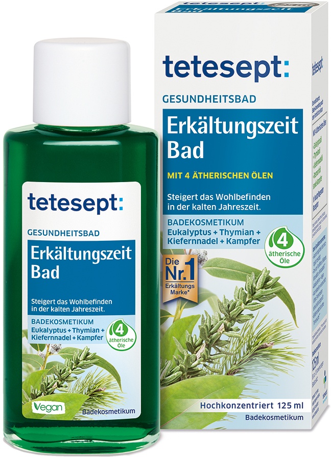 Preisvergleich Produktbild tetesept Erkältungszeit Bad