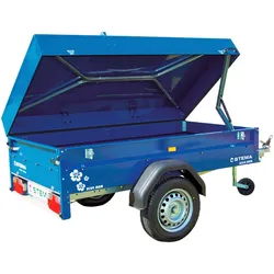 PKW-Anhänger STEMA "Blue Man 750", blau, KFZ-Anhänger