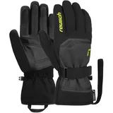 R-tex Xt wasserdichte Membran Angenehm Warme Skihandschuhe Softshellhandschuhe Schneehandschuhe Winter-Handschuhe grau-gelb 9