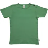 Leela Cotton Baby Kinder Kurzarm T-Shirt Bio-Baumwolle GOTS Shirt Jungen Mädchen Gr. 50 bis 128 (98/104, mintgrün) - 98-104